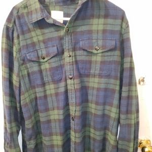 Flannel button down